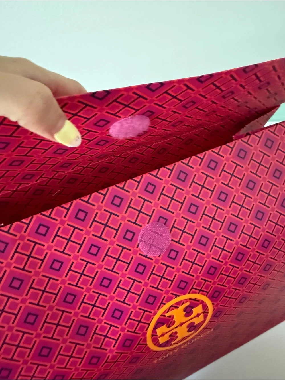 Tory Burch Decorative Gift bag (only)